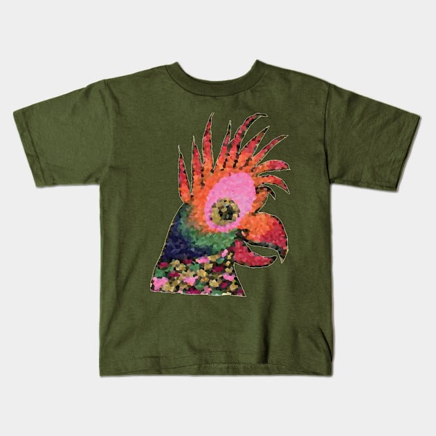 Parrot Kids T-Shirt by MalikMaryna